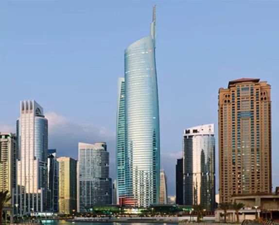 Almas Tower hauteur